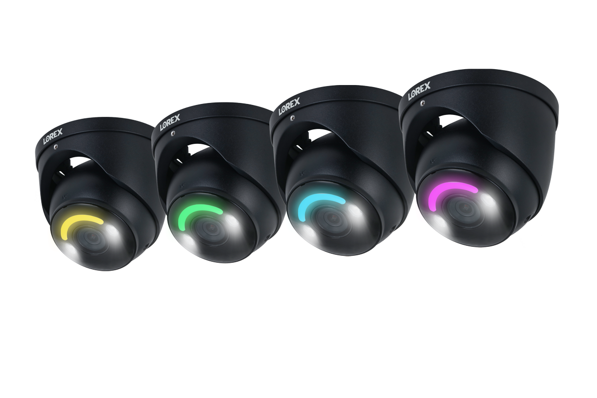 Halo Series H16 4K IP Wired Dome Security Camera with Smart Security Lighting and Smart Motion Detection