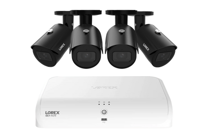 Lorex Fusion Series 4K 16 Camera Capable (8 Wired + 8 Fusion Wi-Fi) 2TB Wired System with A14 IP Bullet Cameras - Black 4