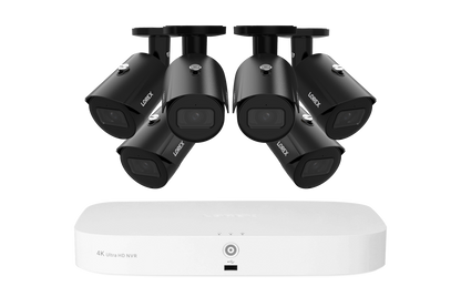 Lorex Fusion NVR with A20 (Aurora Series) IP Bullet Cameras - 4K 16-Channel 2TB Wired System - Black 6