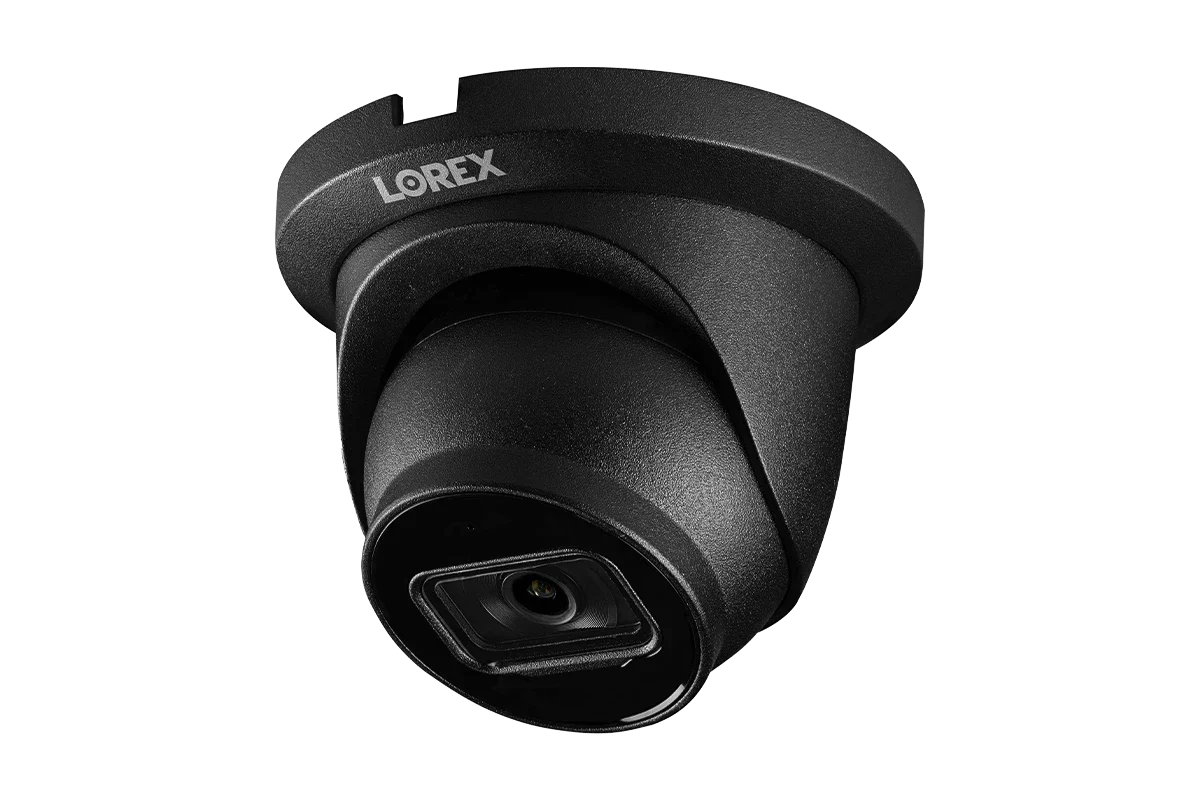 Lorex 4K 16-Camera Capable (Wired or Fusion Wi-Fi) 4TB Wired NVR System with IP Dome Cameras featuring Listen-In Audio