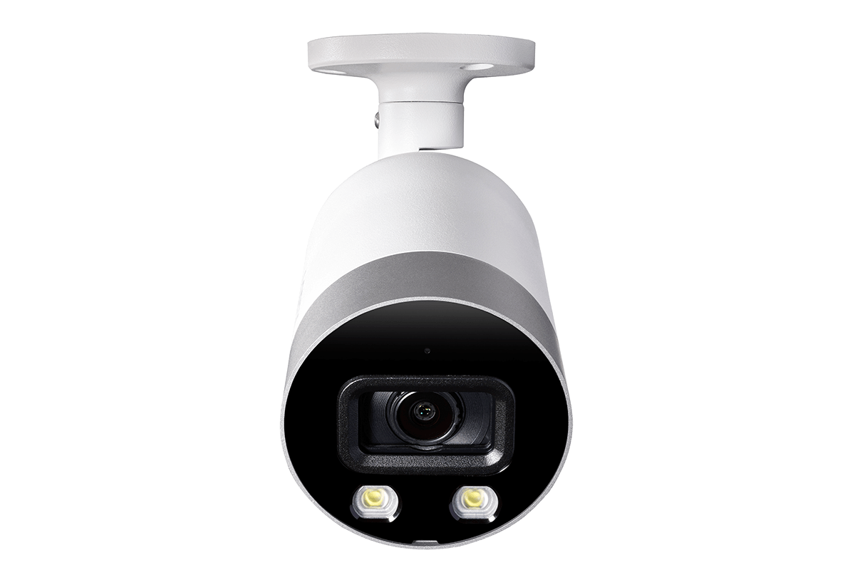 4K Ultra HD 8-Channel IP Security System with 4 Smart Deterrence 4K (8MP) Cameras, Smart Motion Detection and Smart Home Voice Control