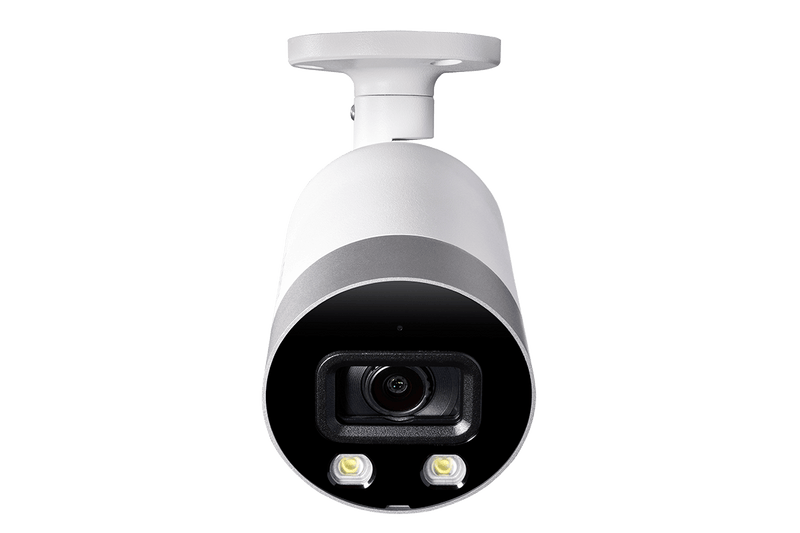 4K Ultra HD 8-Channel IP Security System with 4 Smart Deterrence 4K (8MP) Cameras, Smart Motion Detection and Smart Home Voice Control