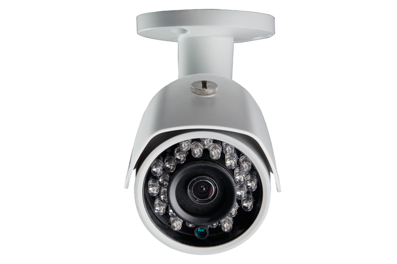 4MP High Definition Bullet Security Camera with Color Night Vision and True HDR