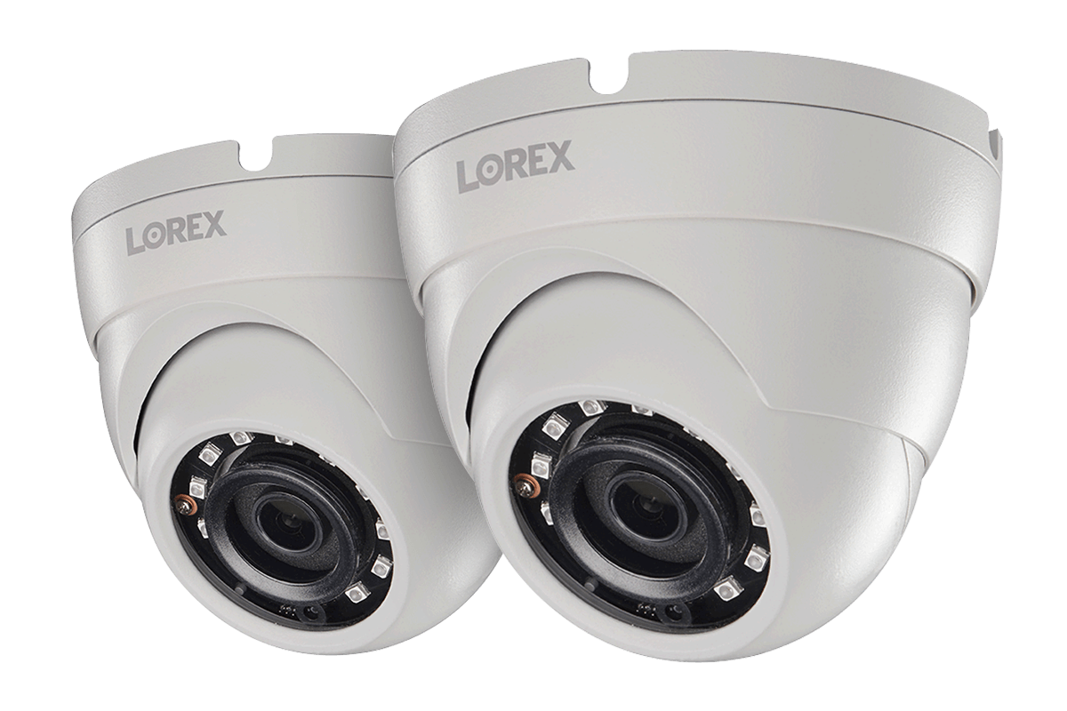 2K (5MP) Super HD IP Dome Camera with Color Night Vision (2-pack)
