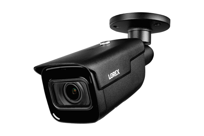 32-Channel NVR System with Sixteen 4K (8MP) Smart IP Motorized Optical Zoom Security Cameras and Real-Time 30FPS Recording