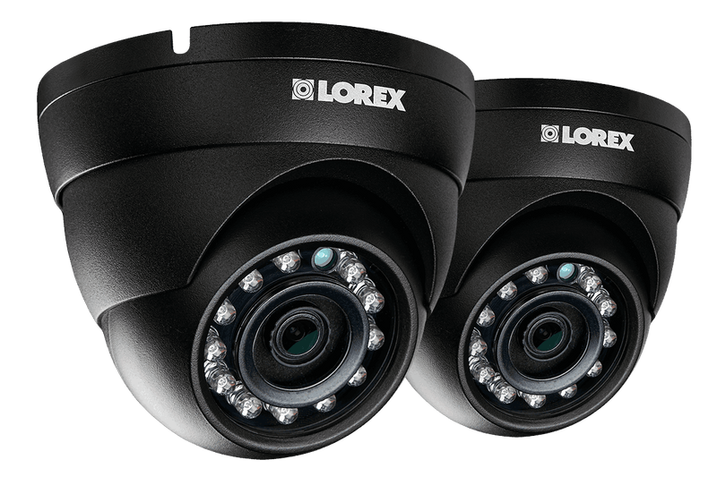 4MP HD IP Dome Security Camera with Color Night Vision (2-pack)