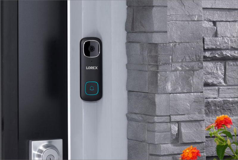 Lorex 2K Wi-Fi Video Doorbell (Wired, 32GB) - Open Box