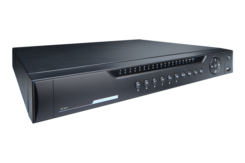 4K Security NVR with Active Deterrence Compatibility and 4TB Hard Drive