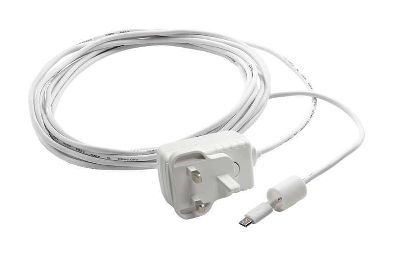 White Power Adapter for Wire-Free Cameras - EU & UK (LWB4800 & LWB5800)