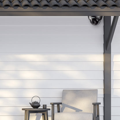 Lorex A10 IP Wired Dome Security Camera with Listen-In Audio and IK10 Vandal Proof Rating