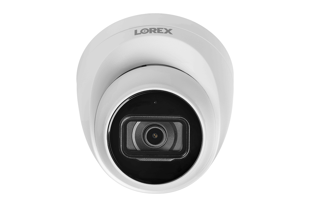 Lorex 4K (32 Camera Capable) 8TB Wired NVR System with IP Dome Cameras Featuring Listen-In Audio