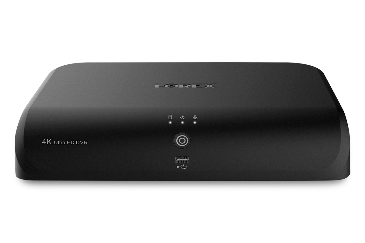 Lorex 4K (8 Camera Capable) 2TB Wired DVR System with Active Deterrence Bullet Cameras - Open Box