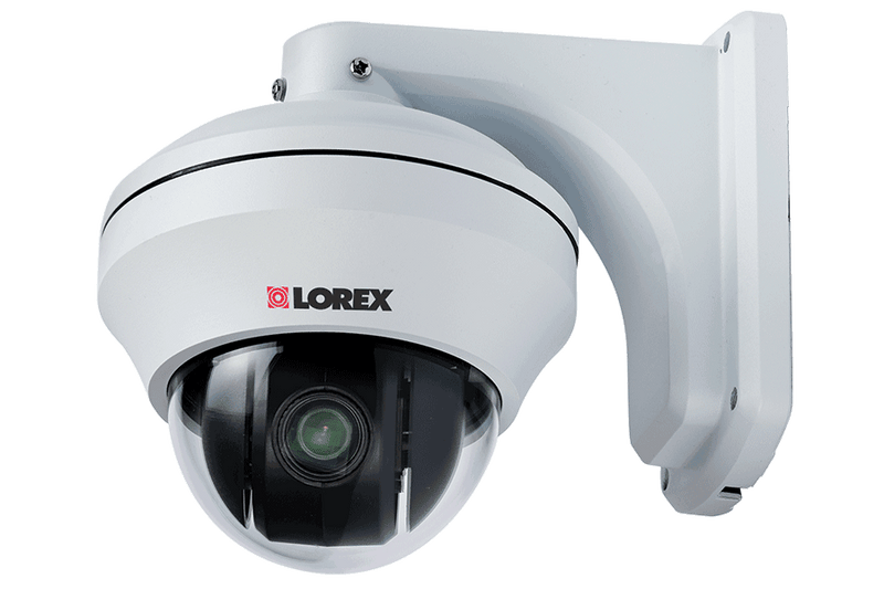 Pan-Tilt-Zoom security cameras with 10x Zoom (2-pack)