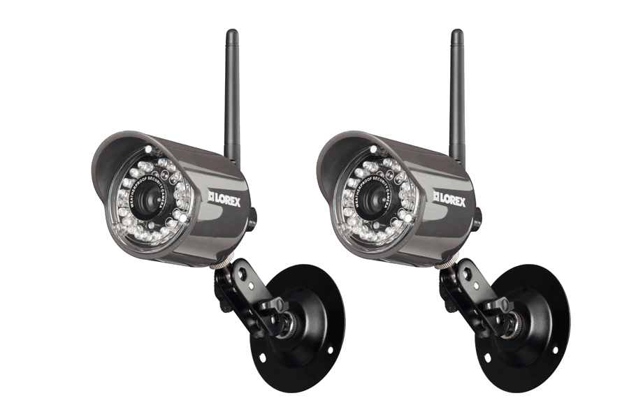 Wireless security cameras