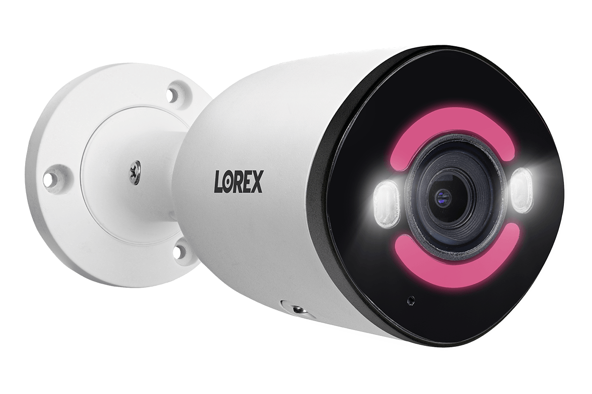 Lorex 4K+ 12MP 16 Camera Capable (8 Wired + 8 Fusion Wi-Fi ) 2TB Wired NVR System with H30 IP Bullet Cameras