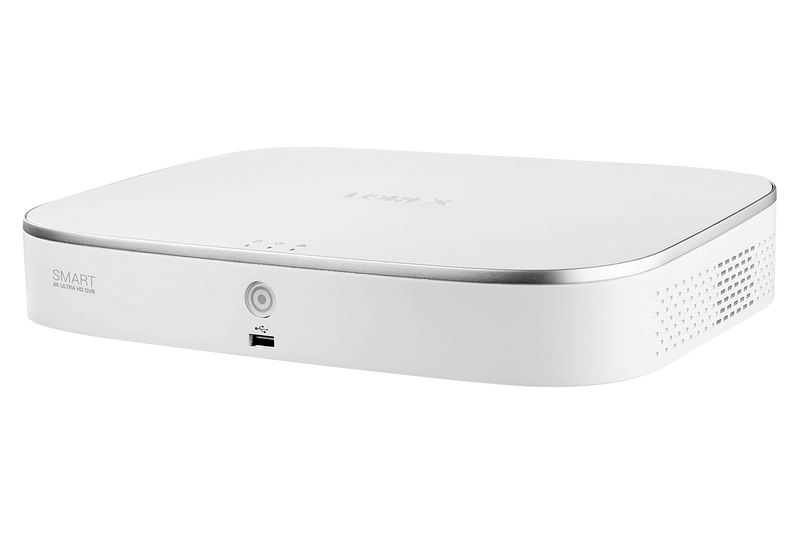 4K Ultra HD 8-Channel Digital Video Recorder with Smart Motion Detection and Smart Home Voice Control