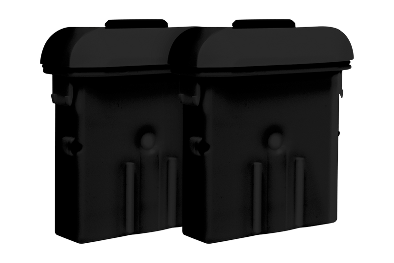 High-Capacity 4 Cell Battery Pack for LWB3900 Wire-Free Cameras (Black - 2-pack)