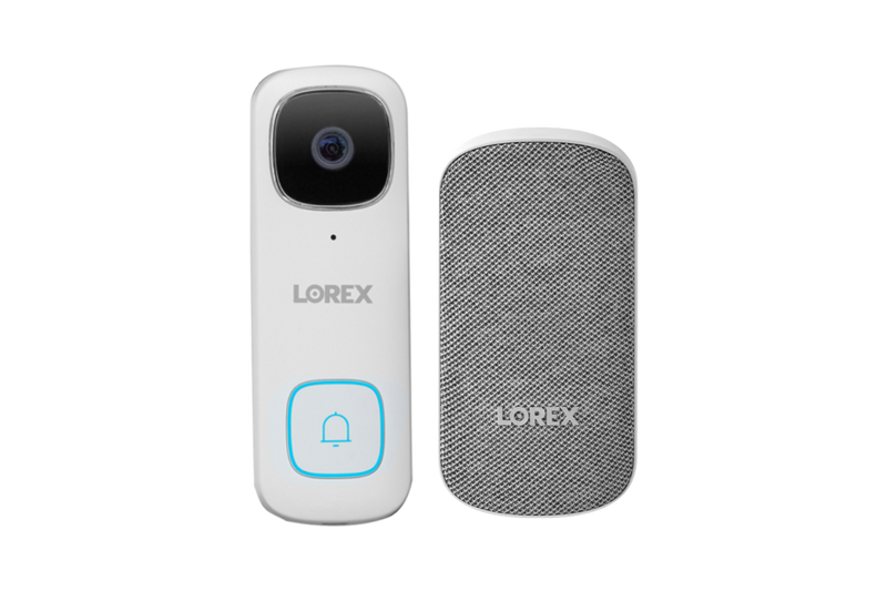 Lorex 2K Wired Video Doorbell with Wi-Fi Chime Kit