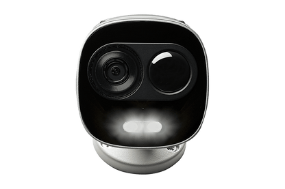 4K Ultra HD IP Camera System with 4 Active Deterrence Security Cameras, 130ft Night Vision