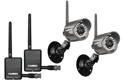 Wireless security cameras