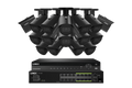 Système NVR filaire Lorex Elite Series 4K avec 32 caméras et caméras Bullet IP A14 (8 To)