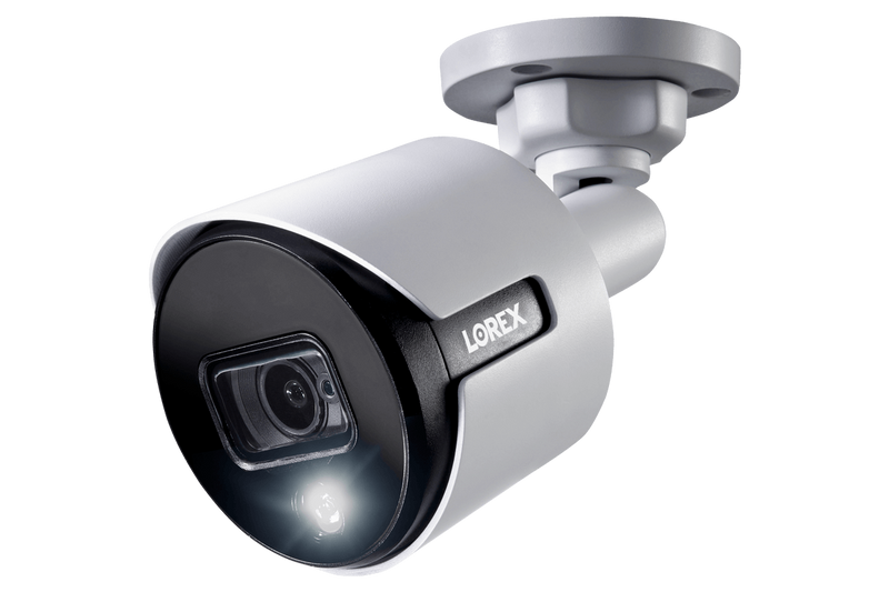4K Ultra HD Active Deterrence Security Camera with Color Night Vision