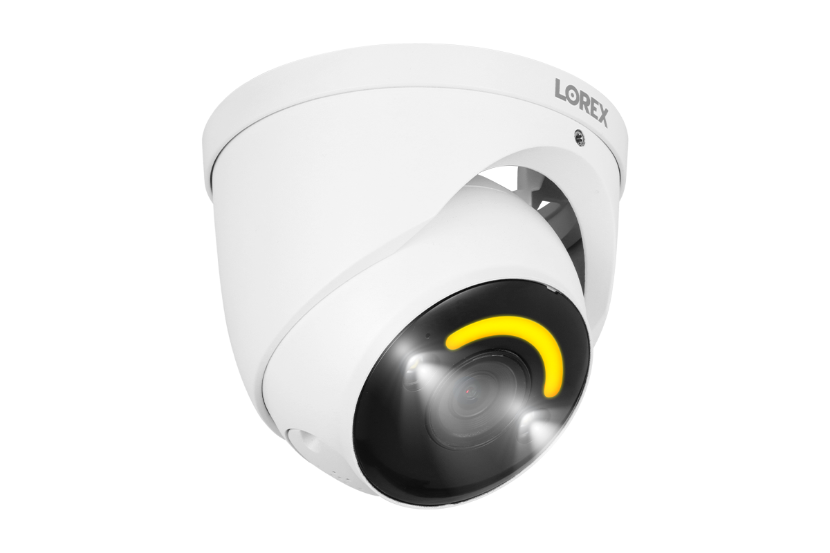 Lorex 4K+ Ultra HD 12MP Smart Security Lighting Deterrence Dome AI PoE IP Wired Camera