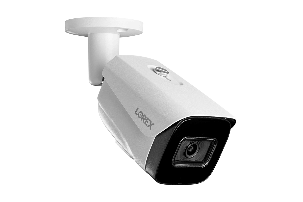 Lorex 4K (16 Camera Capable) 4TB Wired NVR System with Nocturnal 3 Smart IP Bullet Cameras with Listen-In Audio and 30FPS