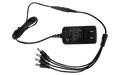 Adaptateur secteur pour caméra de sécurité 4 en 1 12 V 2 A