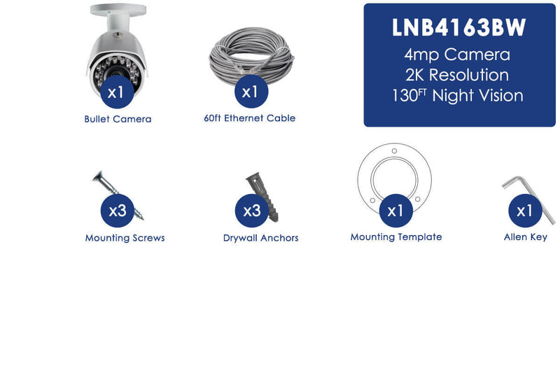 4MP High Definition IP Camera with Color Night Vision 