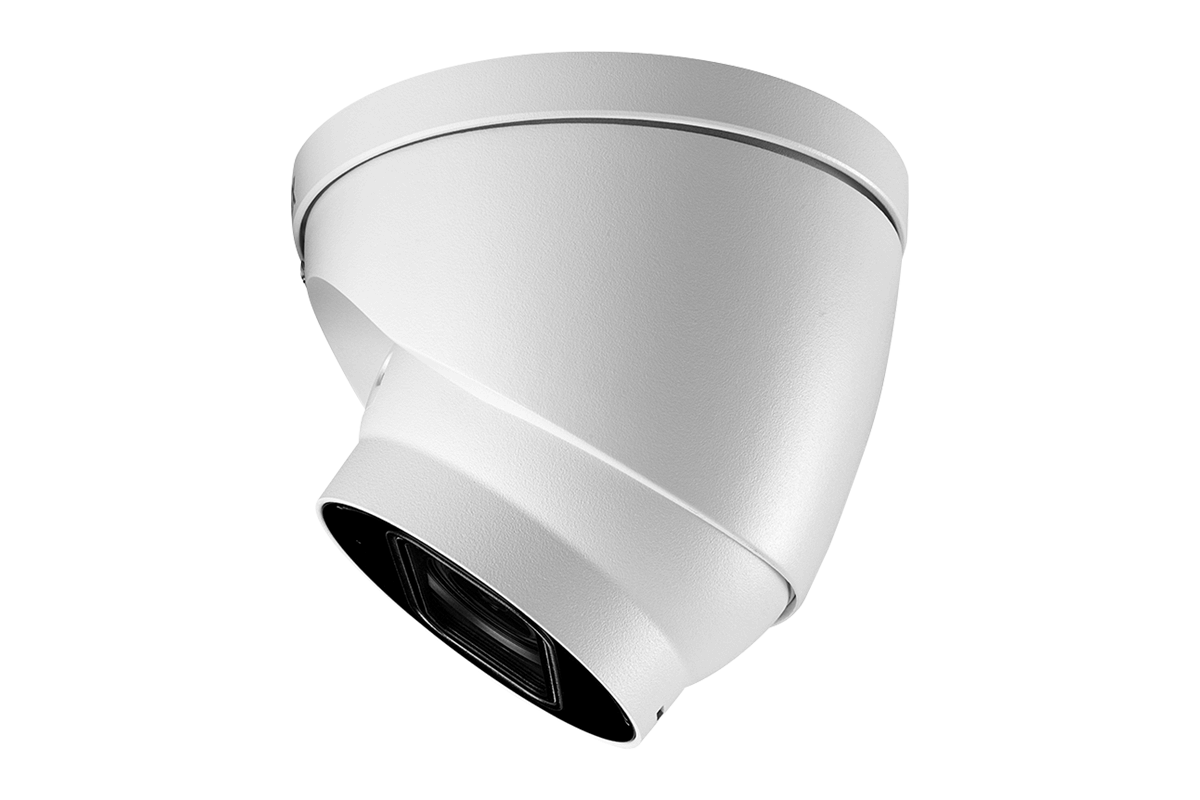 Lorex 4K (16 Camera Capable) 4TB Wired NVR System with Nocturnal 3 Smart IP Dome Cameras with Listen-in Audio and Motorized Varifocal Lenses