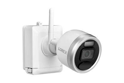 1080p HD Wire-Free Security System with 2 Battery-Operated Active Deterrence Cameras and Person Detection