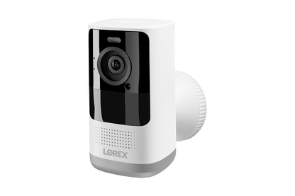 Lorex Smart Home Security Center with 2K Battery Operated Cameras and Range Extender