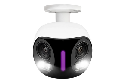 Lorex 4K Dual-Lens Wi-Fi Security Camera with Smart Security Lighting