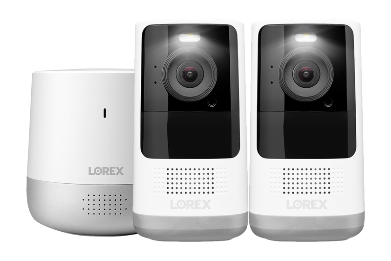2K Wire-Free, Battery-operated Security System (2-Cameras)
