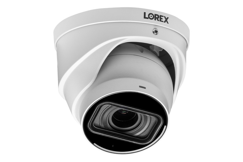 Lorex 4K Nocturnal 4 Series IP Wired Dome Camera with Motorized Varifocal Lens