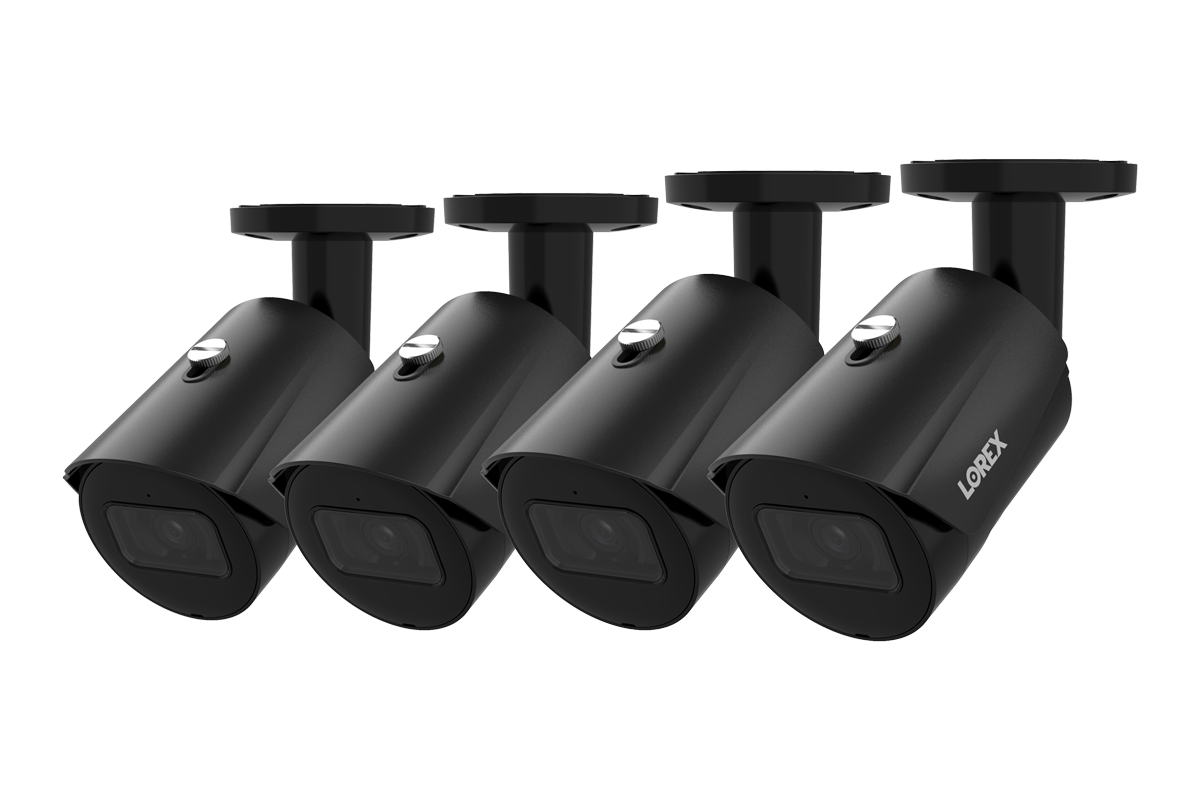 Aurora Series A20 4K IP Wired Bullet Security Camera with Listen-In Audio and Smart Motion Detection
