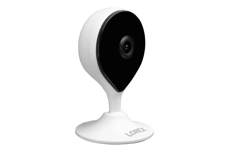 Lorex Smart Home Security Center with 2 Indoor and 2 Outdoor Wi-Fi Cameras