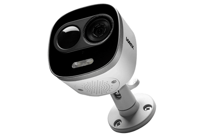 4K Ultra HD IP Camera System with 4 Active Deterrence Security Cameras, 130ft Night Vision