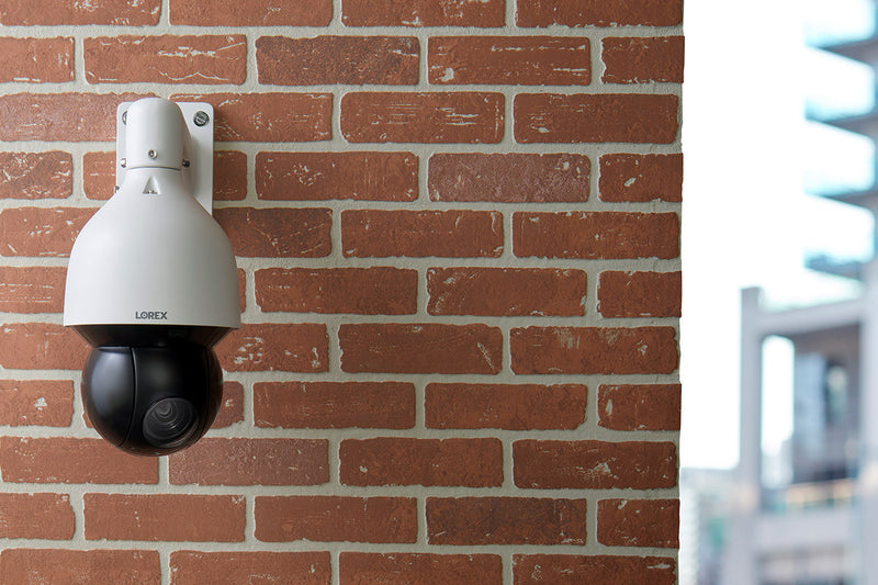 4K Ultra HD IP Pan-Tilt-Zoom Camera with 25x Optical Zoom and Color Night Vision