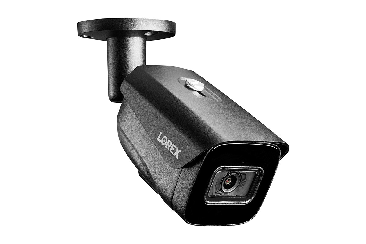 Lorex 4K (32 Camera Capable) 8TB Wired NVR System with Nocturnal 3 Smart IP Bullet Cameras Featuring Listen-In Audio and 30FPS Recording