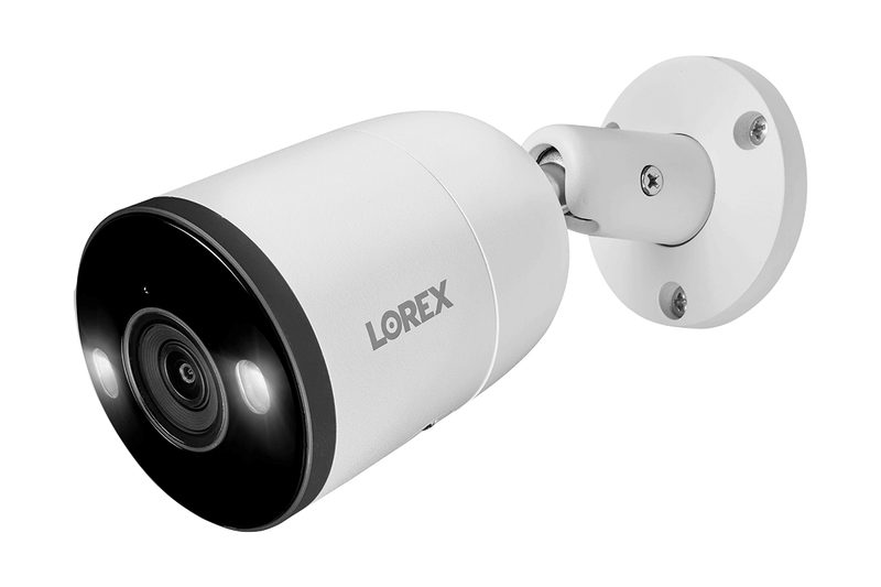 Lorex H13 4K IP Wired Bullet Security Camera with Smart Deterrence and Smart Motion Detection