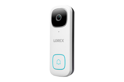 2K Wi-Fi Video Doorbell with Person Detection (Wired), Single