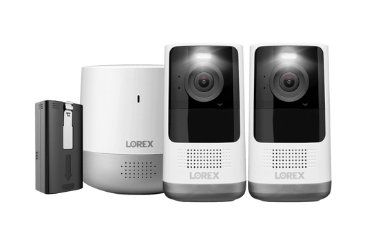 2K Wire-Free, Battery-operated Security System (2-Cameras) + Battery Pack
