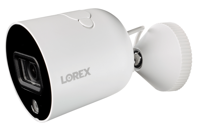 Loresx Smart Indoor/Outdoor 1080p Wi-Fi Camera With Smart Deterrence and Color Night Vision - Open Box