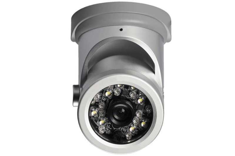 Security Camera with Motion Sensing White Light