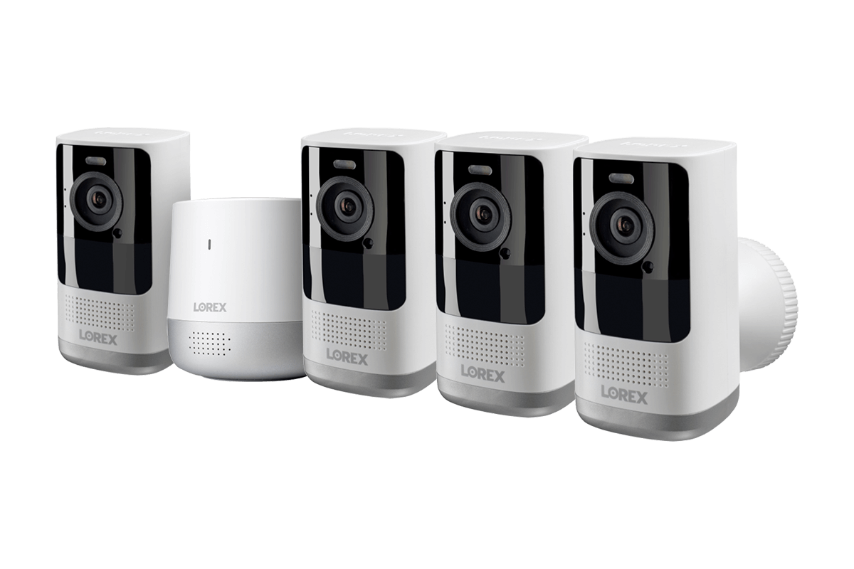 2K Wire-Free, Battery-operated Security System
