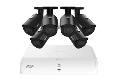 Lorex Fusion Series 4K 16 Camera Capable (8 Wired + 8 Fusion Wi-Fi) 2TB Wired System with A14 IP Bullet Cameras - Black 6