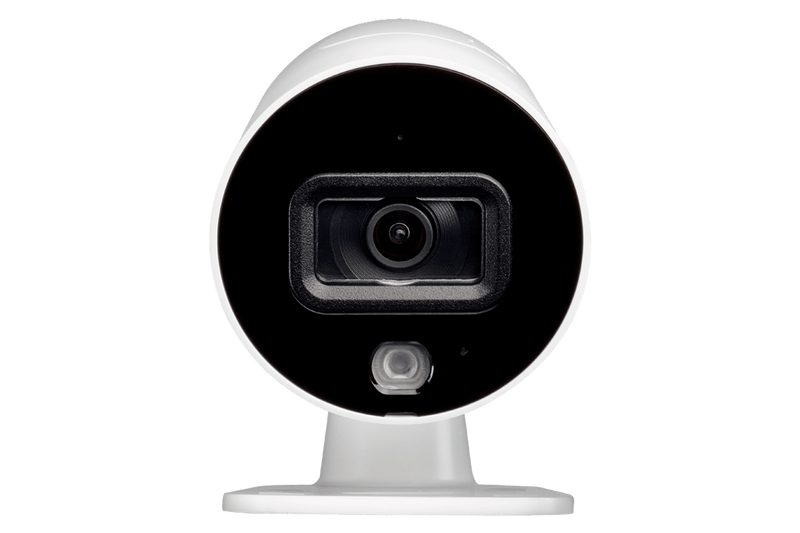 Loresx Smart Indoor/Outdoor 1080p Wi-Fi Camera With Smart Deterrence and Color Night Vision - Open Box
