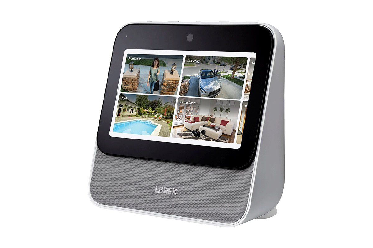 Lorex Smart Home Security Center with 2K Battery Operated Cameras and Range Extender